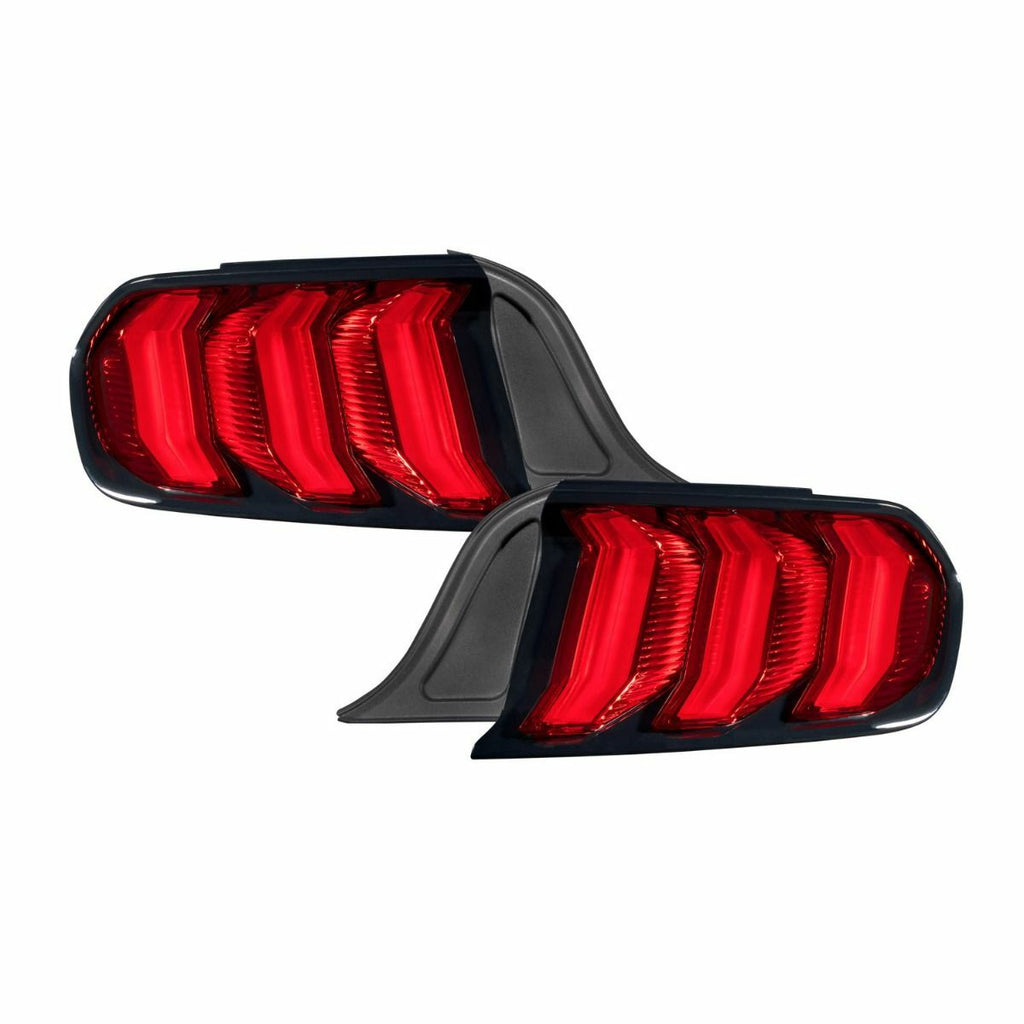 Form Lighting FL0008 Red LED Tail Lights For 2015-2023 Mustang