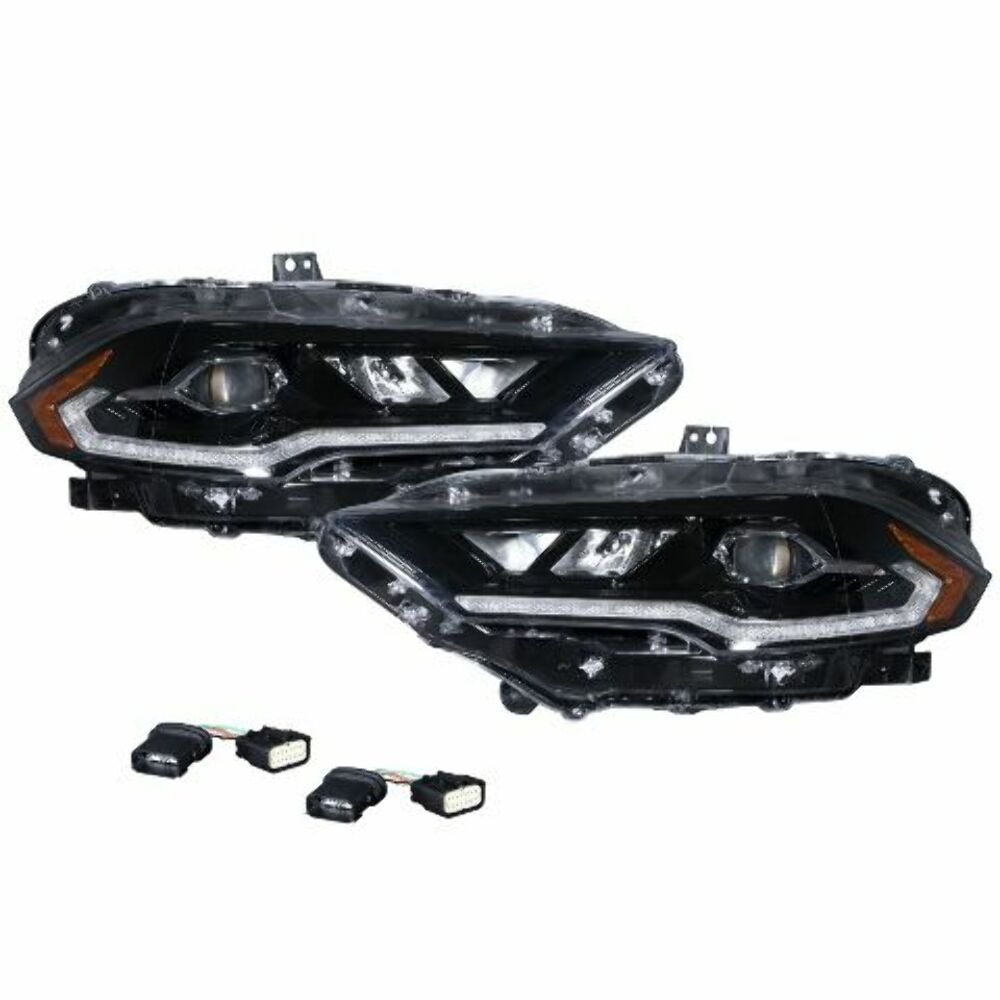 Form Lighting FL0009 LED Headlights For 2018-2023 Mustang