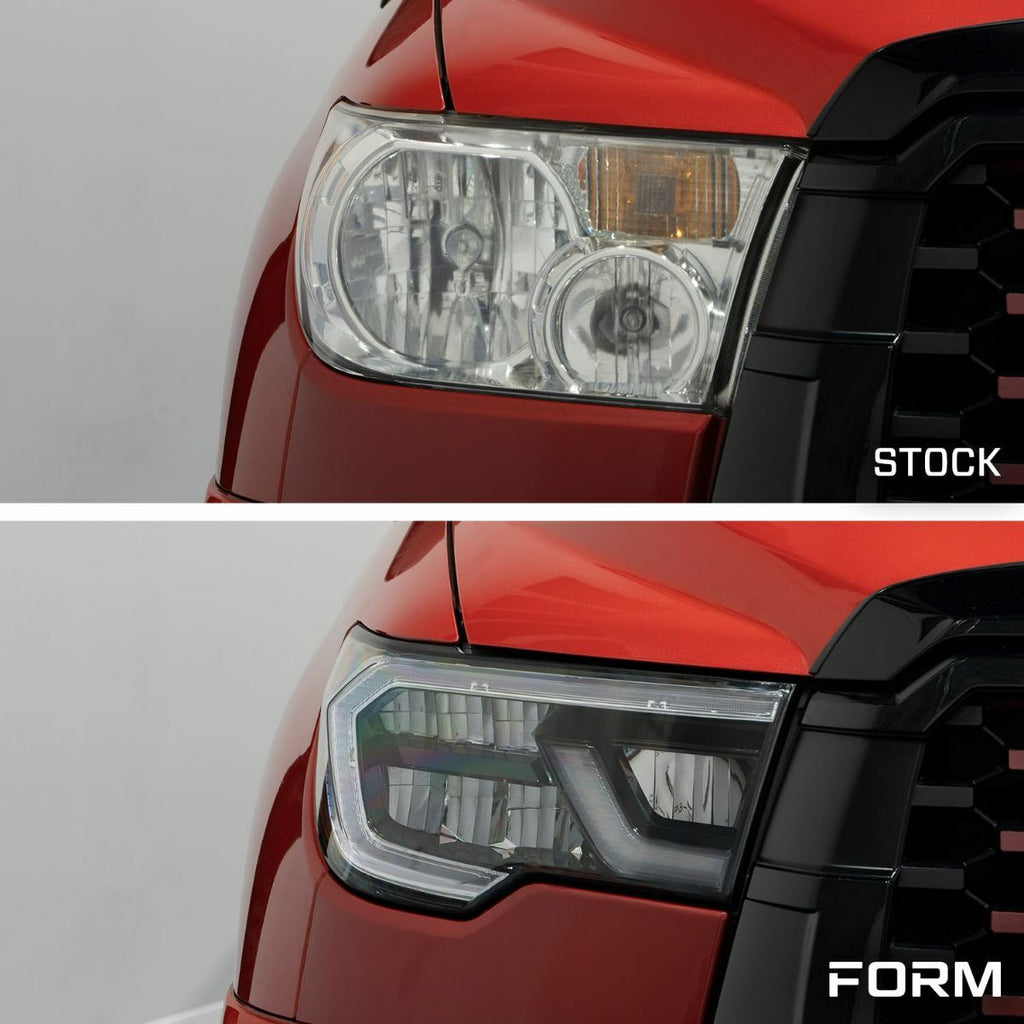 Form Lighting FL0010 LED Reflector Headlights For 2007-2013 Tundra