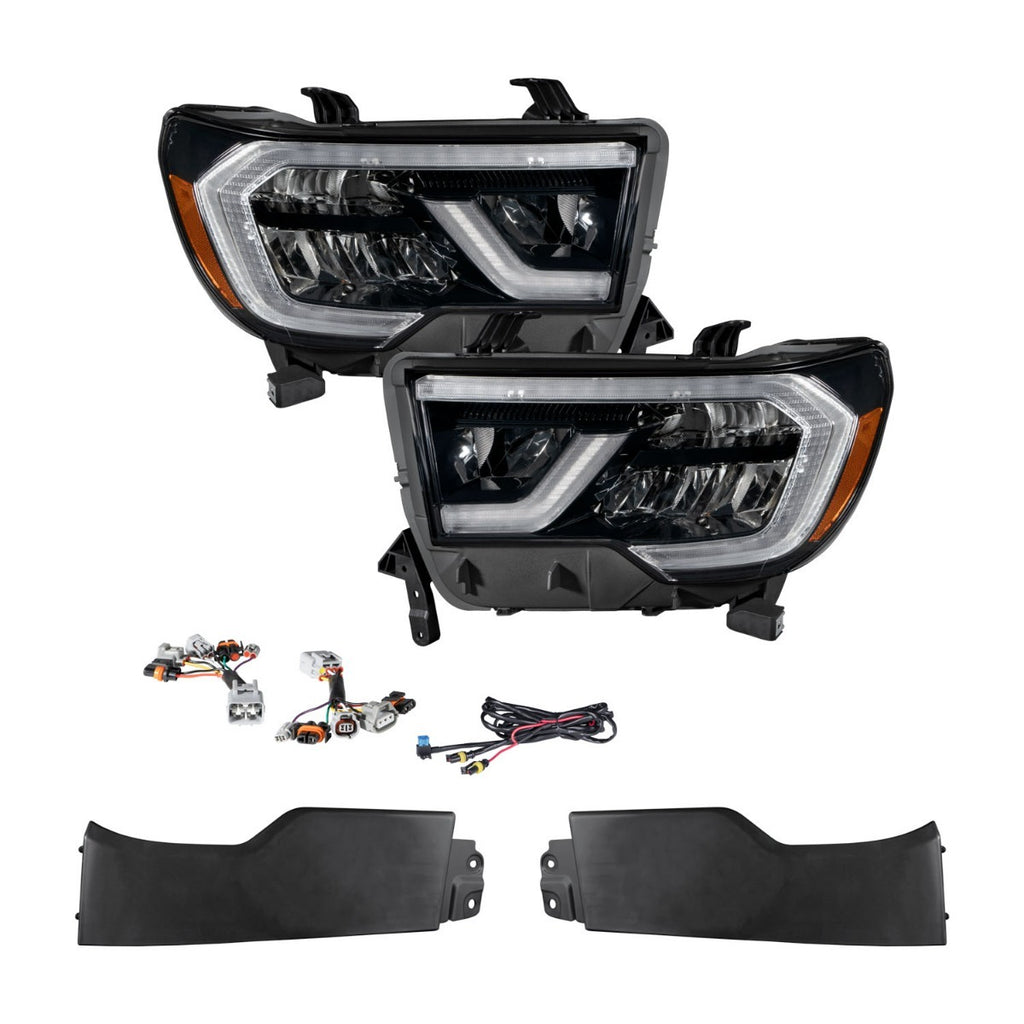 Form Lighting FL0010 LED Reflector Headlights For 2007-2013 Tundra