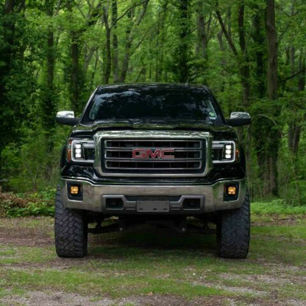 Form Lighting FL0012 LED Headlights For 2014-2018 Sierra 1500