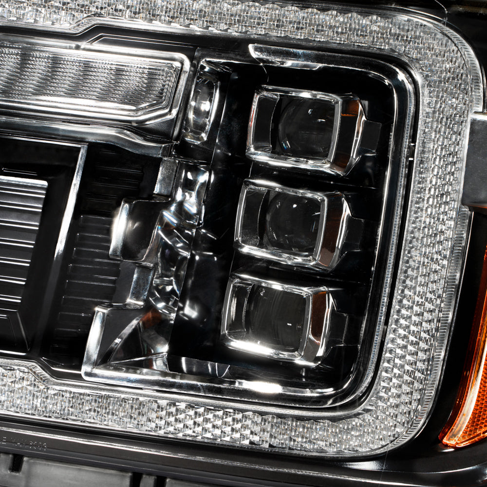 Form Lighting FL0012 LED Headlights For 2014-2018 Sierra 1500