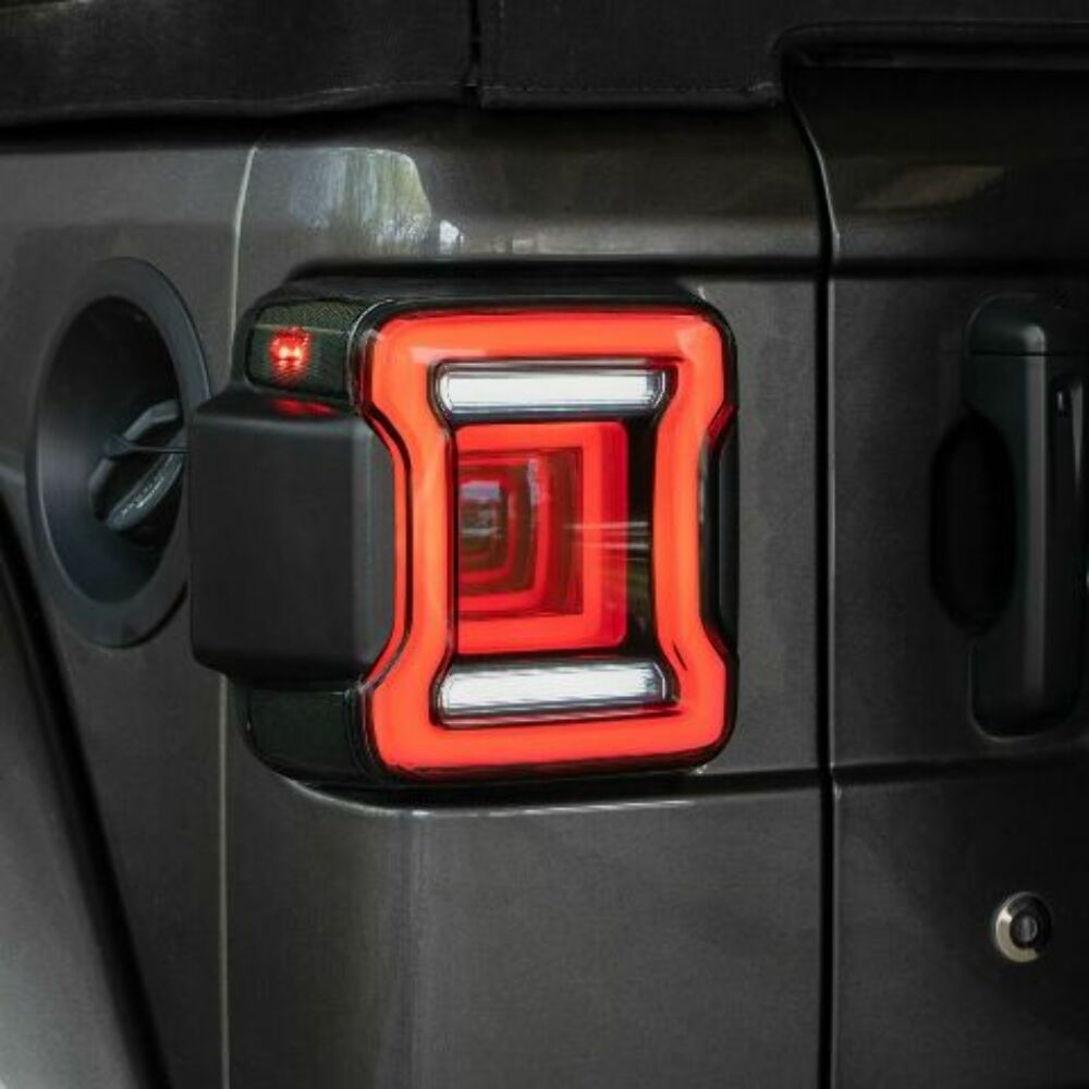 Form Lighting FL0013 Red LED Tail Lights For 2018-2023 Wrangler JL