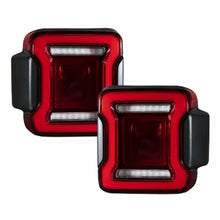 Load image into Gallery viewer, Form Lighting FL0013 Red LED Tail Lights For 2018-2023 Wrangler JL