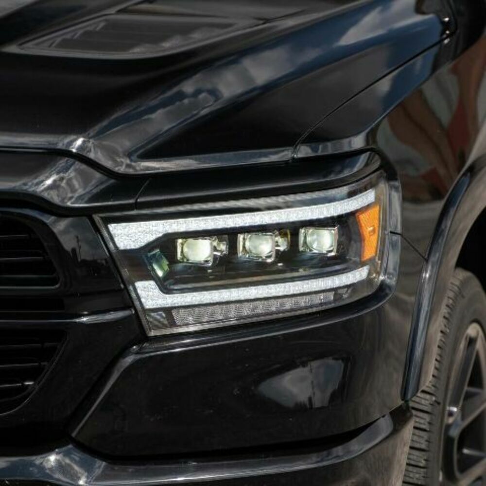 Form Lighting FL0015 Sequential LED Projector Headlights For 2019-2024 Ram 1500