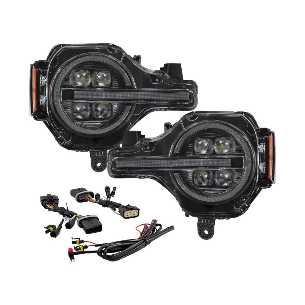 Form Lighting LF0020 LED Projector Headlights For 2021-2024 Bronco