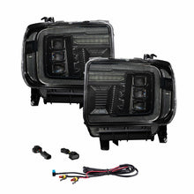 Load image into Gallery viewer, Form Lighting FL0023 LED Headlights w/ Amber DRL For 2014-2018 Sierra 1500