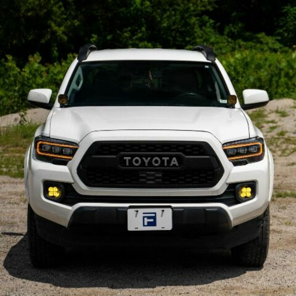 Form Lighting FL0076 LED Headlights w/ Amber DRL For 2016-2023 Tacoma