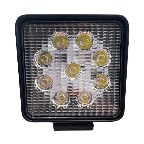 Race Sport RS-27W-S Street Series 4in Square LED Work Spot Light 27w1,755LM