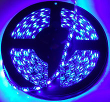 Load image into Gallery viewer, Race Sport RS-5050-5MB 16ft 5M 5050 LED Blue Tape Strip Reel Lighting System