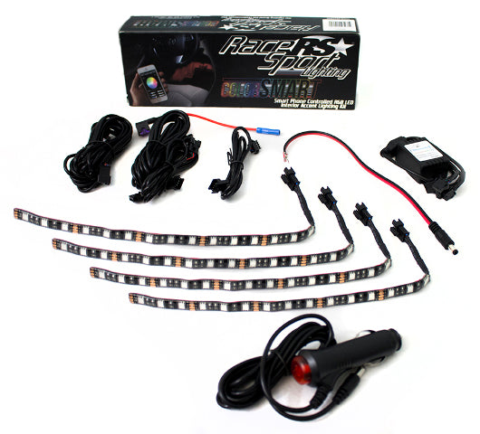 Race Sport RSIKCS ColorSMART Smartphone Controlled Interior LED Accent Kit