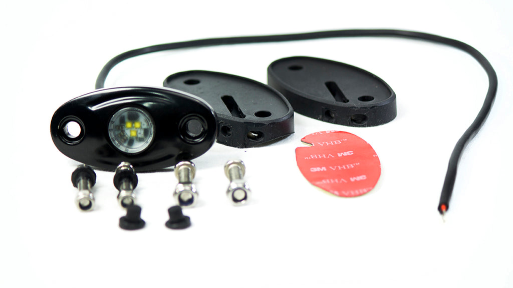 Race Sport RSLDPODW 9w720LM IP68 LED Glow POD Station Lights White