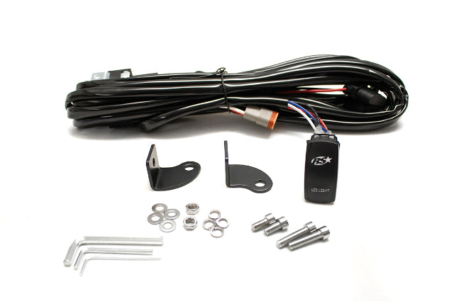 Race Sport RSLP20 20 in. 5w LoPro Ultra Slim LED Light Bar w Amber Marker Light