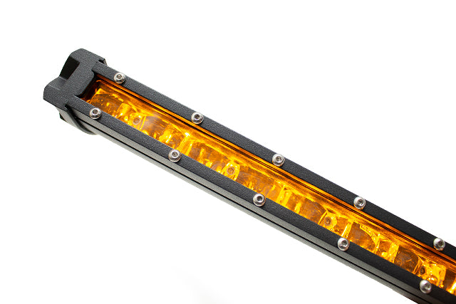 Race Sport RSLP8 8 in. 5w LoPro Ultra Slim LED Light Bar w Amber Marker Light