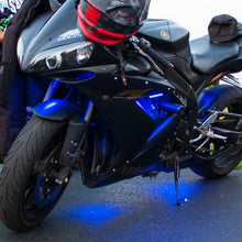 Load image into Gallery viewer, Race Sport RSMKIT ColorADAPT Adaptive RGB LED Weatherproof Motorcycle Kit