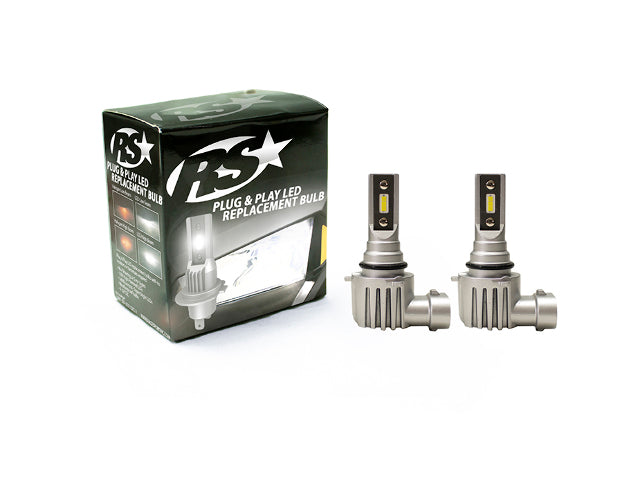 Race Sport RSPNP9006 9006  Super LUX LED Replacement Bulbs 1,900 LUX Max