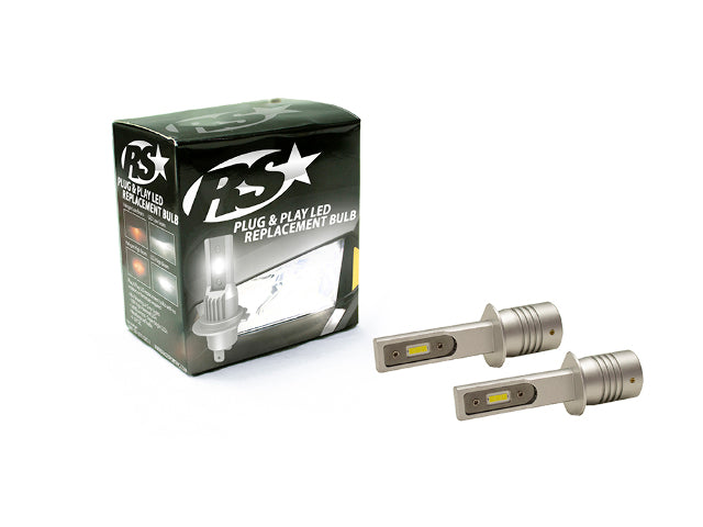 Race Sport RSPNPH1 H1 Plug N Play Super LUX LED Replacement Bulbs 1,900 LUX Max