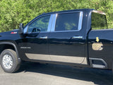 QAA GC60184 Polished Gas Door Trim 1Pc Fits 20-26 Silverado HD