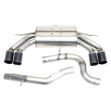 Dinan D660-0065-BLK Black Tip Free Flow Exhaust System; VW Golf R (Mk7)