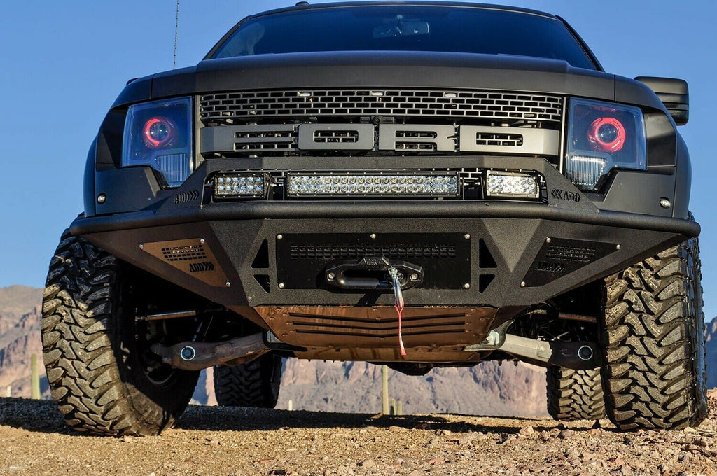 Addictive Desert Designs F011052520103 Stealth Fighter Front Bumper Fits F-150