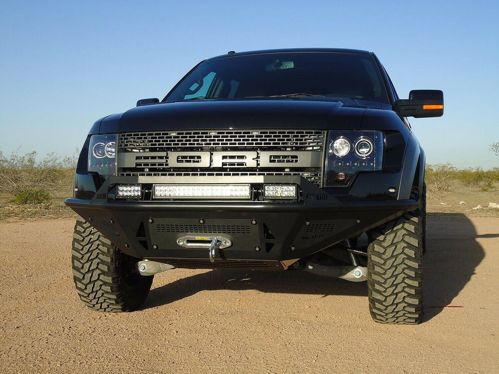 Addictive Desert Designs F011052520103 Stealth Fighter Front Bumper Fits F-150