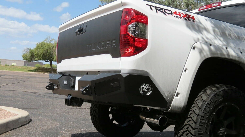Addictive Desert Designs R747211340103 HoneyBadger Rear Bumper Fits 14-20 Tundra