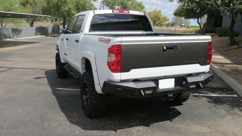 Addictive Desert Designs R747211340103 HoneyBadger Rear Bumper Fits 14-20 Tundra