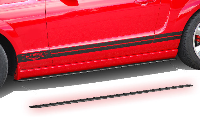 CDC 0511-7007-01 Side Splitters For 05-14 Mustang