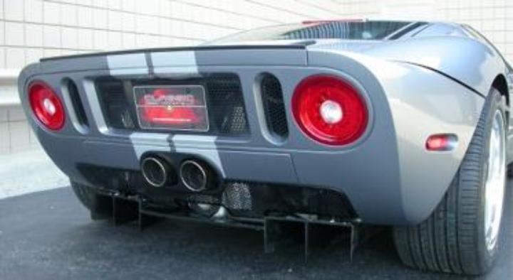 CDC 0512-7000-01 Sweet Ass Bumper Delete w Exhaust Tips For 05-06 GT