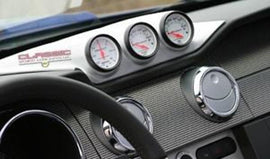 CDC 110140 Unpainted 3 Hole Gauge Cluster For 05-09 Mustang