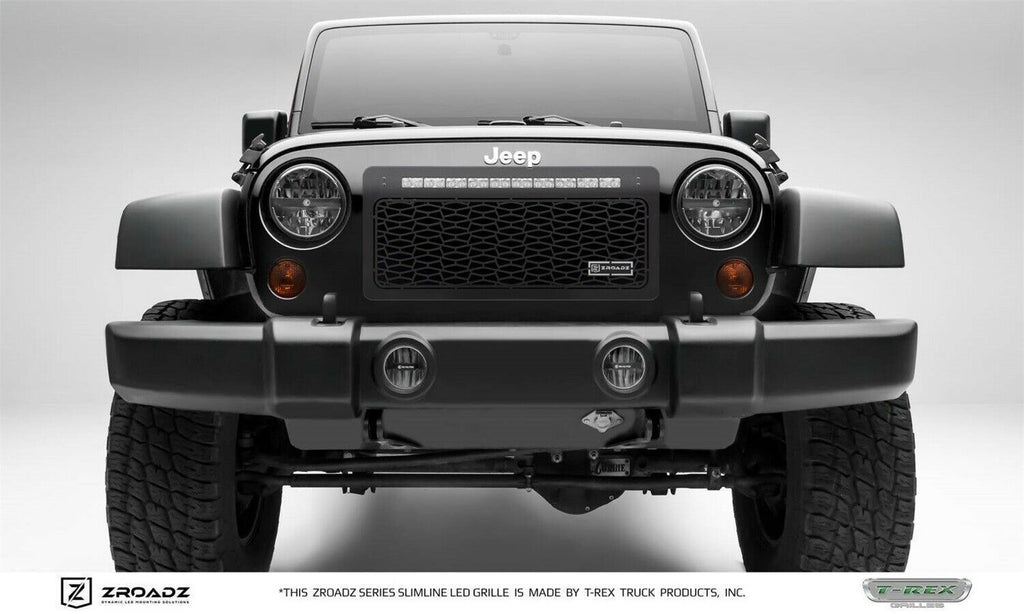 ZROADZ Z314831-20T Main Grille Fits 07-18 Wrangler (JK)