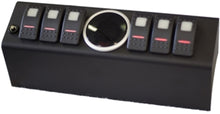 Load image into Gallery viewer, sPOD 620-07LT-LED-A 6 Switch Panel Dual LED Amber Switches For 07-08 Wrangler JK