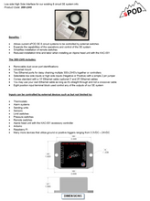 Load image into Gallery viewer, sPOD 860015 Low Side High Side Interfaces