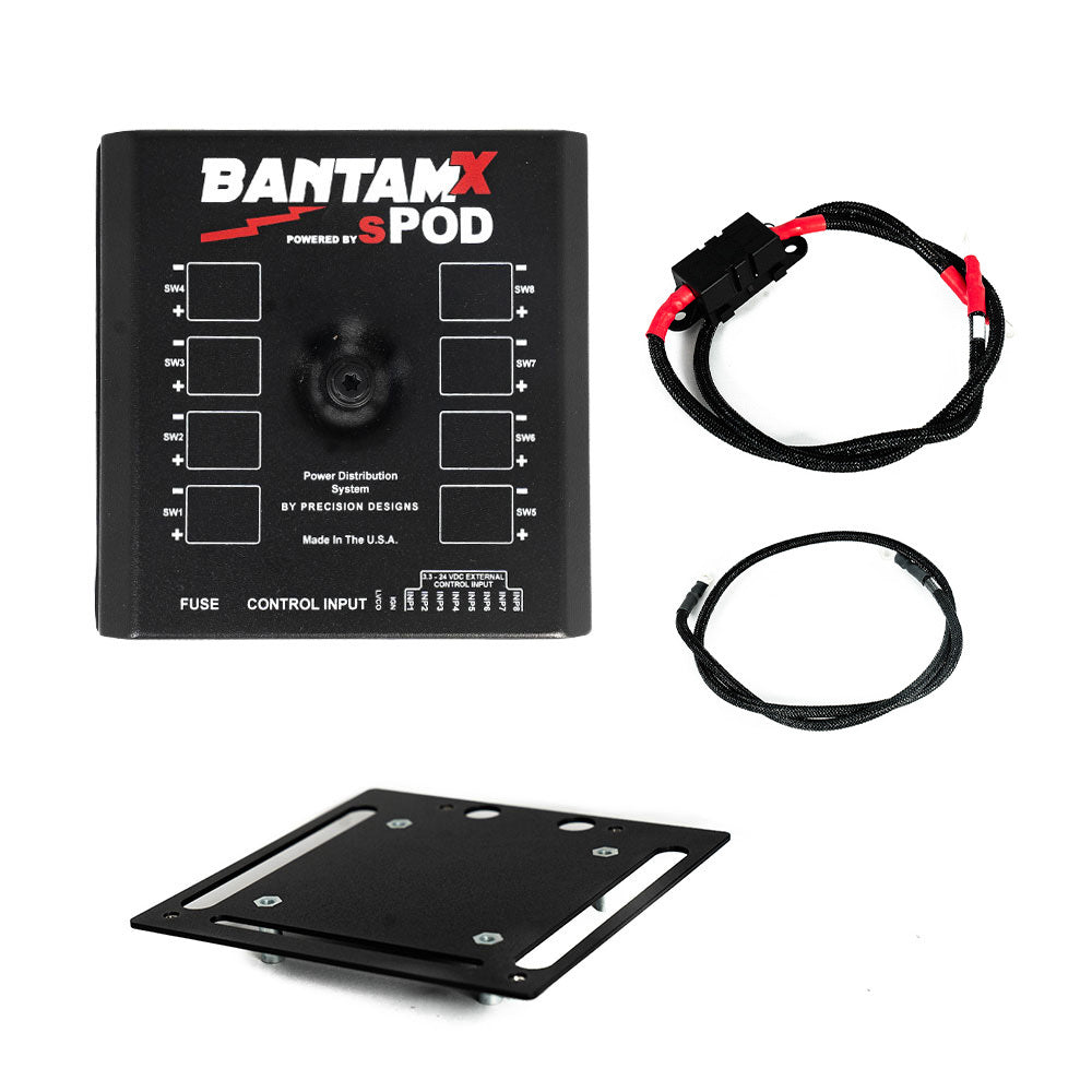 sPOD 870114 BantamX NonSwitch Panel Universal 36 in.