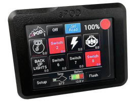 sPOD B8-700-TSB-36 Bantam w Touchscreen and 36 in. Battery Cables