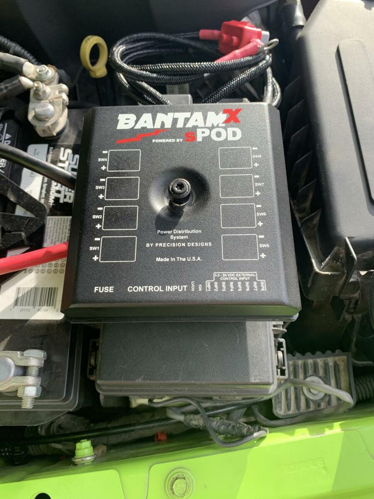 sPOD BXHDUNI84 BantamX HD for Uni w 84 in. battery cables