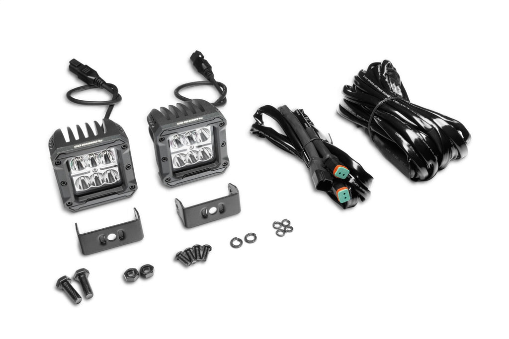 Go Rhino 751803023SCS Bright Series - LED Spot Light Kit