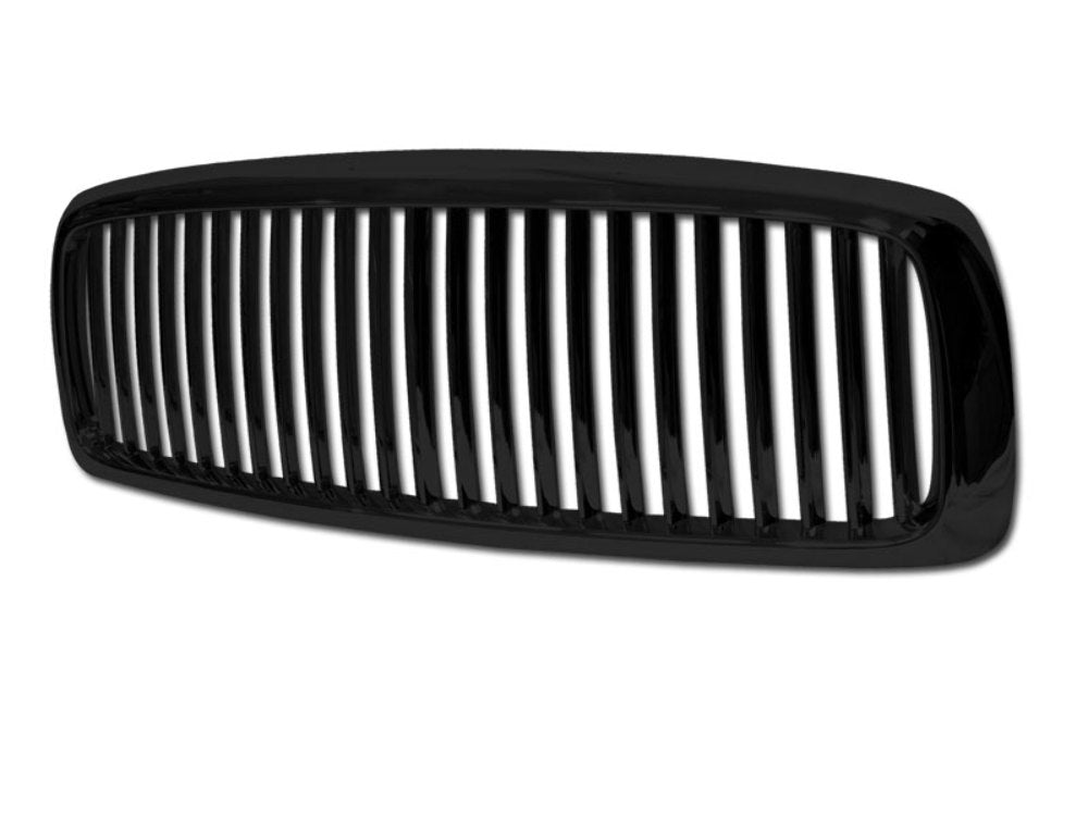 Armordillo 7147829 Gloss Black Vertical Grille For 2002-2005 Ram 1500