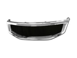 Armordillo 7149021 Chrome/Black - Mesh Mesh Grille For 2011-2012 Accord