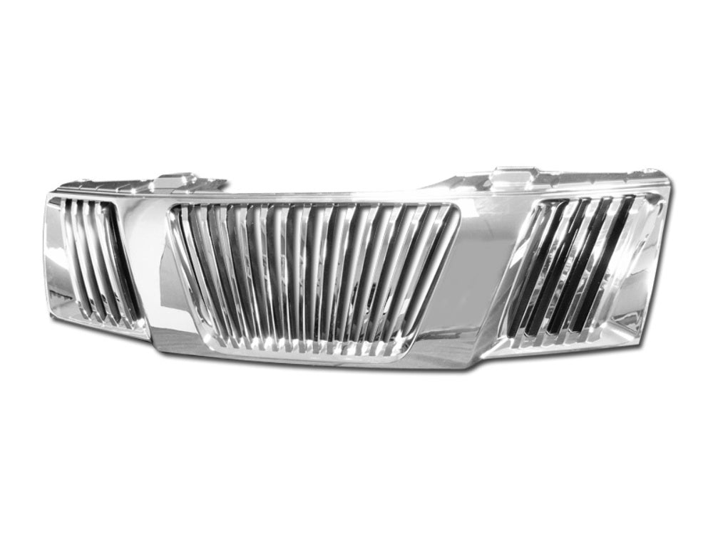 Armordillo 7149908 Chrome Vertical Grille For 2005-2008 Frontier