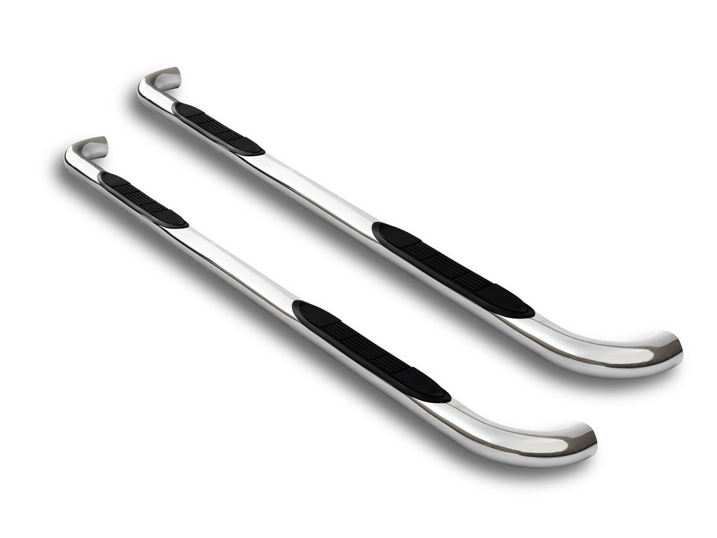 Armordillo 7151369 Polished 3" Round Step Bars For 88-98 C2500 Regular Cab