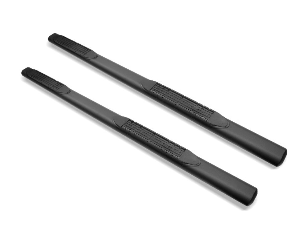 Armordillo 7151857 Matte Black 4" Oval Step Bars For 99-13 Silverado Crew Cab