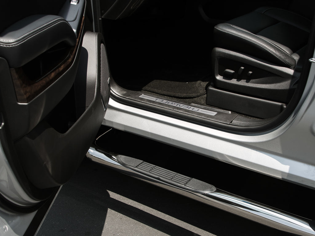 Armordillo 7155671 Polished 3" Round Step Bars For 01-13 F-150 SuperCrew