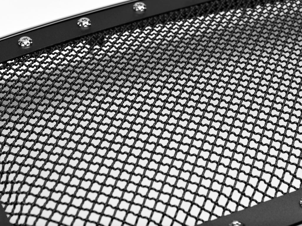 Armordillo 7161405 Gloss Black Studded Mesh Grille For 2006-2008 Ram 1500