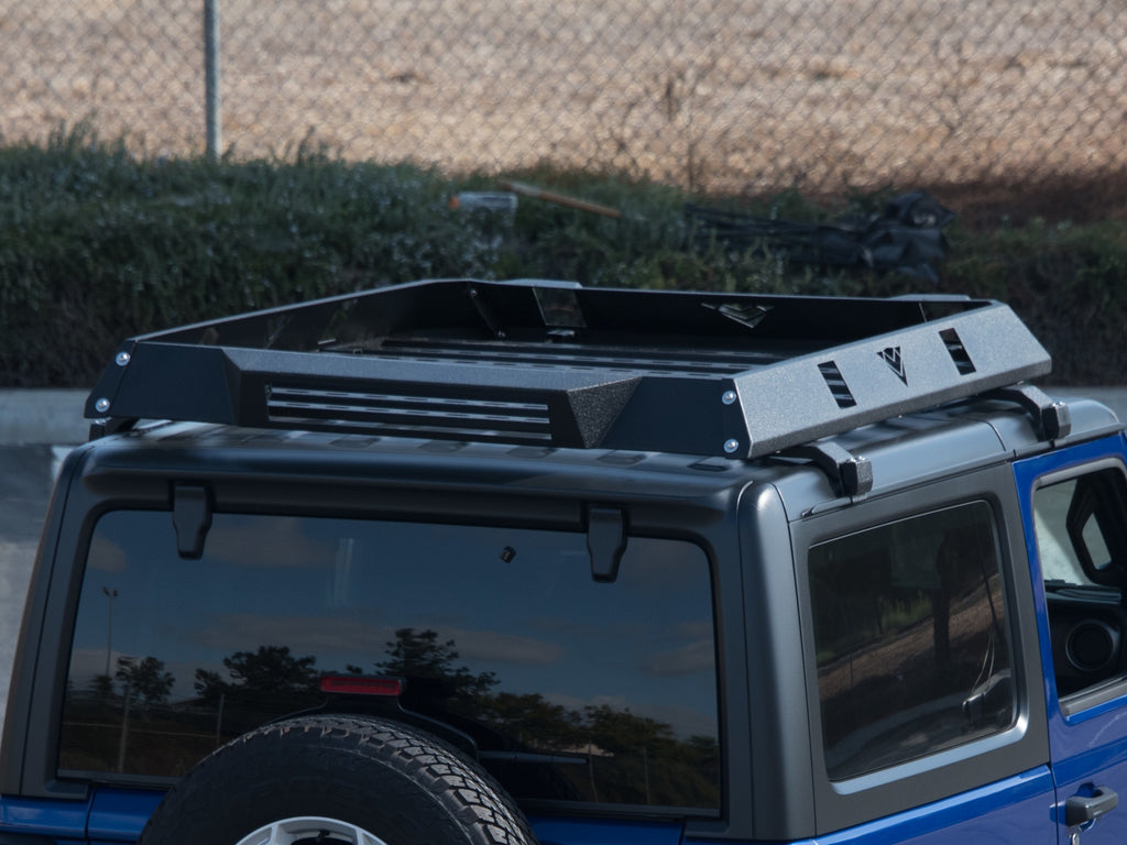 Armordillo 7161917 Texture Black AR-M Roof Rack For 07-18 Wrangler JK Model