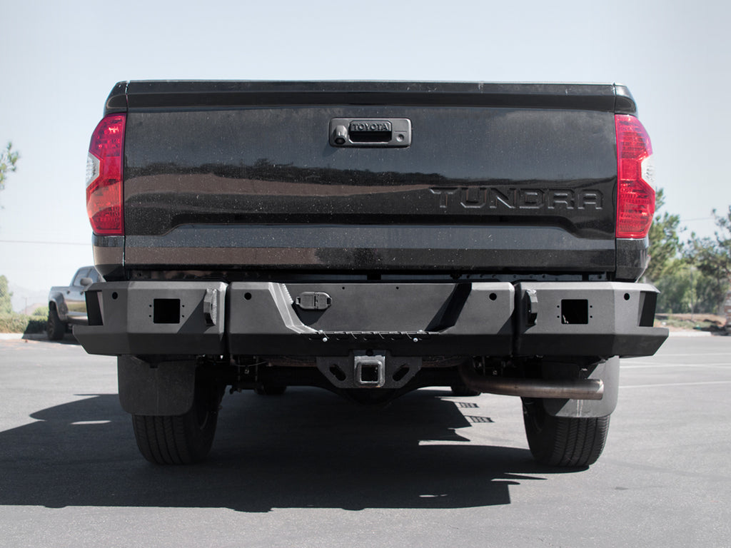 Armordillo 7162006 Matte Black Rear Bumper For 14-21 Toyota Tundra