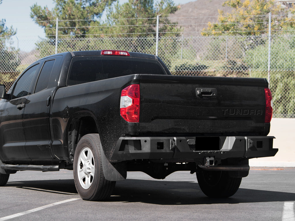 Armordillo 7162006 Matte Black Rear Bumper For 14-21 Toyota Tundra