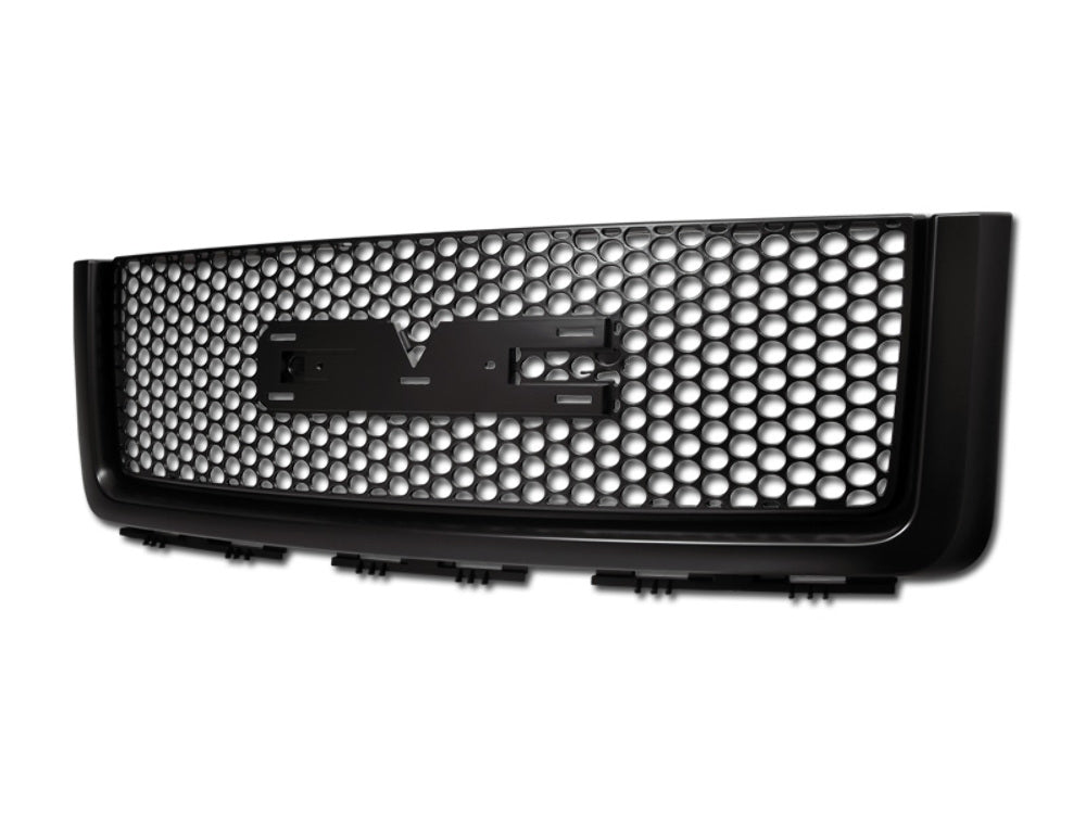 Armordillo 7165489 Matte Black Denali Style Grille For 2007-2013 Sierra 1500