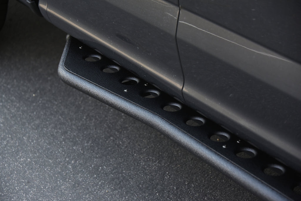 Armordillo 8702055 Textured Black Running Board For 09-18 Ram 1500 Crew Cab