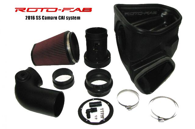 Roto-Fab 10161048 Oiled Filter Air Intake System For 16-24 Camaro SS